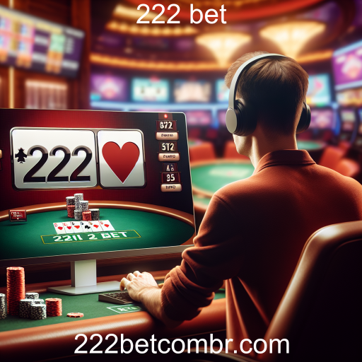 Atração do Poker Online na 222 Bet